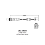 ออกซิเจนเซ็นเซอร์, Oxygen Sensor, WALKER, Sensor, WAL-250-54011, สำหรับ SUBARU BAJA 2006-2003
