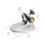 1658 SP/1-BASE FOR MICROMETER CAST IRON