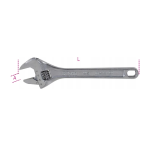 111E #200 ประแจเลื่อนมีสเกล 8", ประแจเลื่อน, ประแจ, เครื่องมือช่าง, BATA, ADJUSTABLE WRENCH