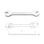 55 #4X5 ประแจปากตาย, ประแจ, ประแจปากตาย, BETA, BET-000550003, DOUBLE OPEN END WRENCHES
